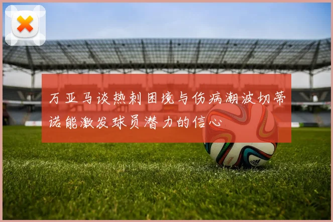万亚马谈热刺困境与伤病潮波切蒂诺能激发球员潜力的信心