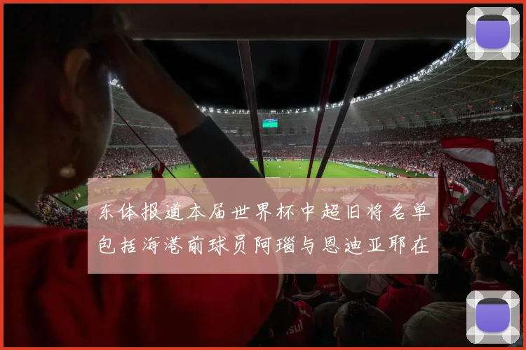 东体报道本届世界杯中超旧将名单包括海港前球员阿瑙与恩迪亚耶在内的10位球员