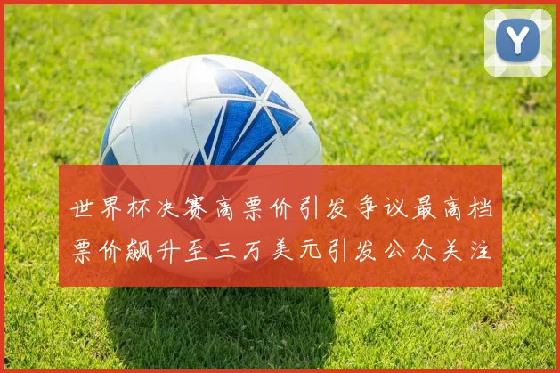 世界杯决赛高票价引发争议最高档票价飙升至三万美元引发公众关注
